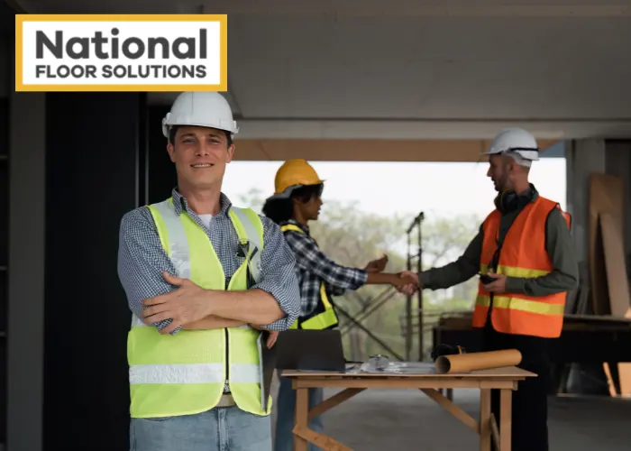 National Floor Solutions - concrete restoration worker