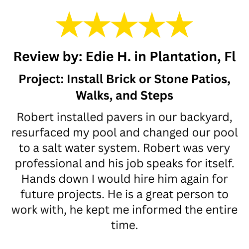 Polished Concrete of Davie Testimonial - Edie H.